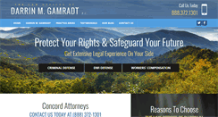 Desktop Screenshot of gamradtlaw.com