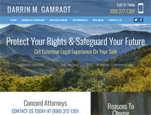 Tablet Screenshot of gamradtlaw.com